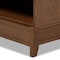 Baxton Studio Kaori Transitional Walnut Wood Queen Size Platform Storage Bed 168-10729 - alternate 5
